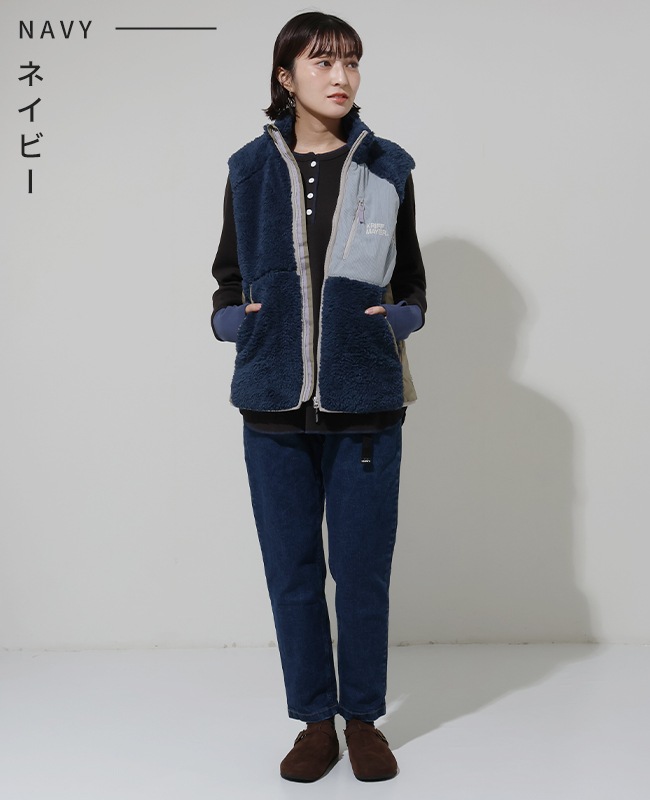 クリフメイヤー[公式] シャギーボアベスト LADYS W2514410