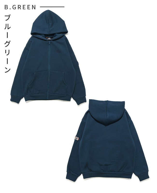 クリフメイヤー[公式] 裏シャギージップパーカー KIDS J2617837 | KIDS
