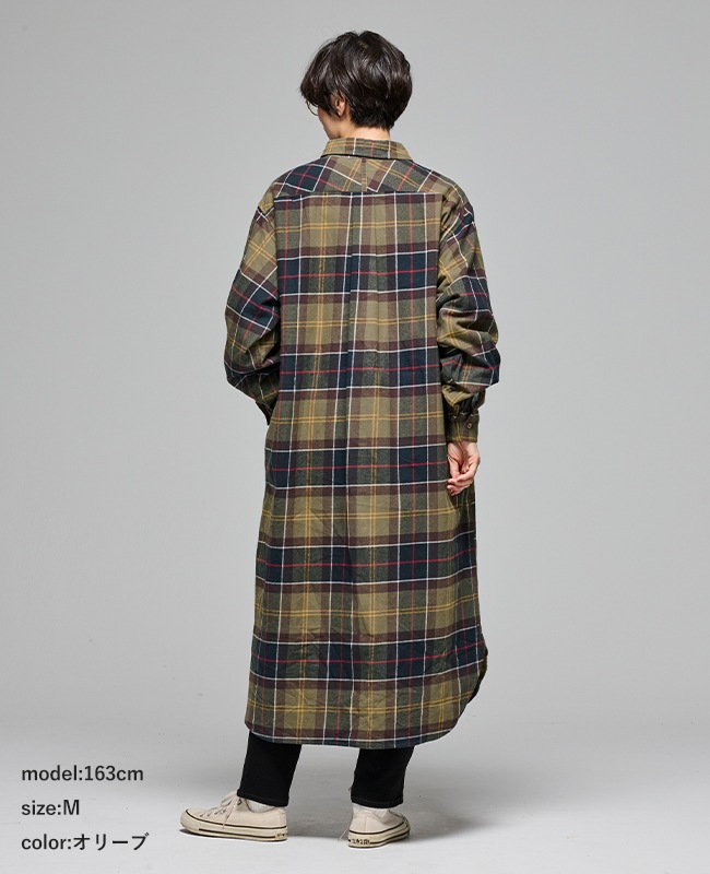 クリフメイヤー[公式] ビエラシャツワンピース LADYS W2516305