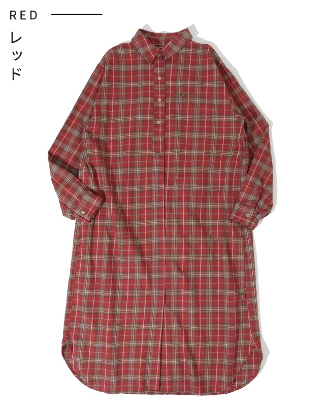 クリフメイヤー[公式] ビエラシャツワンピース LADYS W2516305