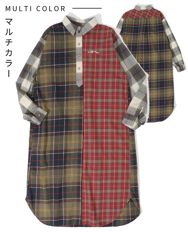 クリフメイヤー[公式] ビエラシャツワンピース LADYS W2516305