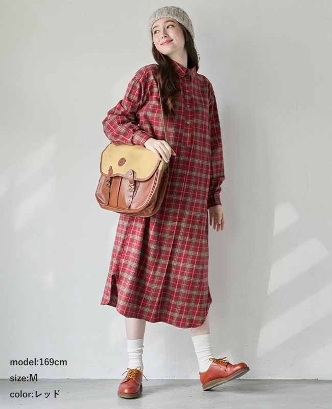 クリフメイヤー[公式] ビエラシャツワンピース LADYS W2516305