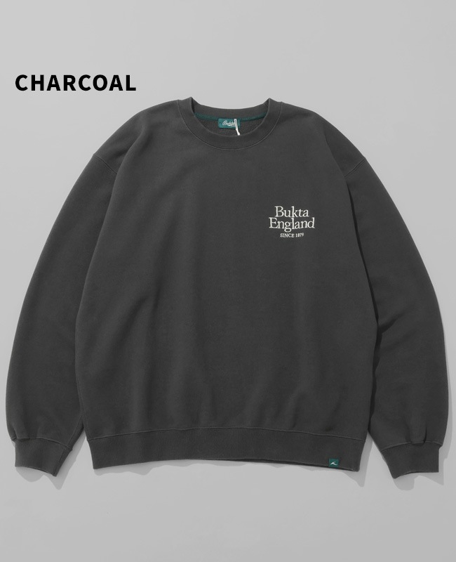 Bukta ヘビー裏毛刺繍クルー MENS BU2525801 | MENS メンズ,スウェット