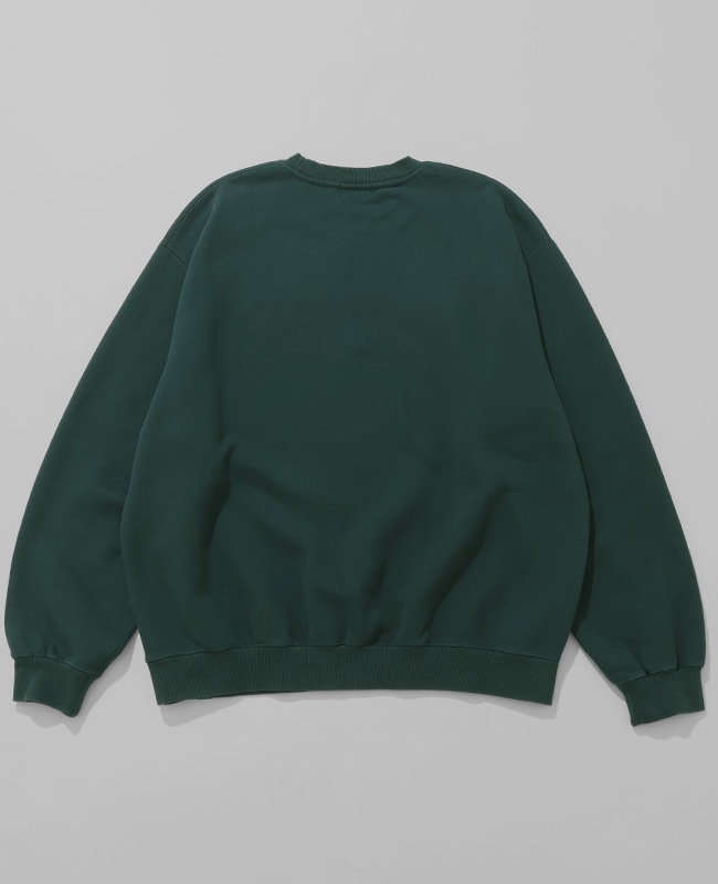 Bukta ヘビー裏毛刺繍クルー MENS BU2525801