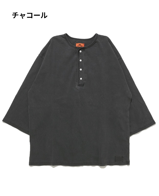 クリフメイヤー[公式] ピグメント七分袖ヘンリーTシャツ 2537204