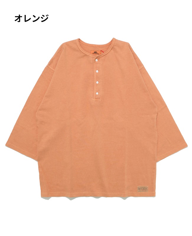 クリフメイヤー[公式] ピグメント七分袖ヘンリーTシャツ 2537204