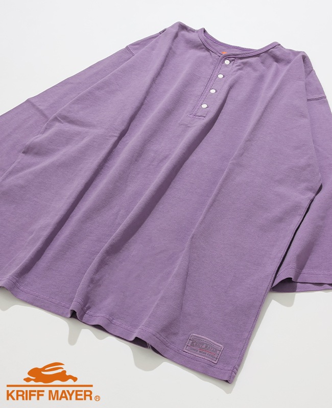 クリフメイヤー[公式] ピグメント七分袖ヘンリーTシャツ 2537204