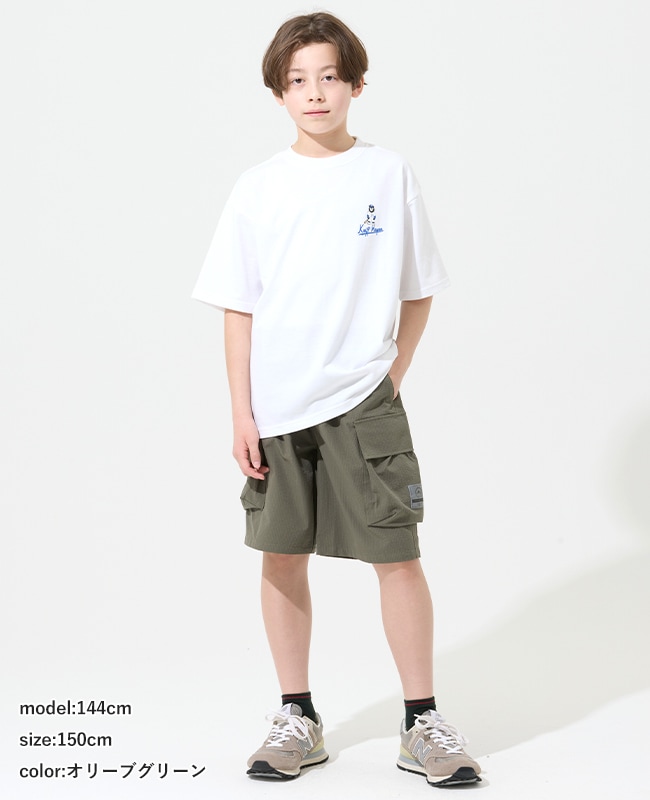 クリフメイヤー[公式] シアサッカーカーゴショーツ KIDS J2557828