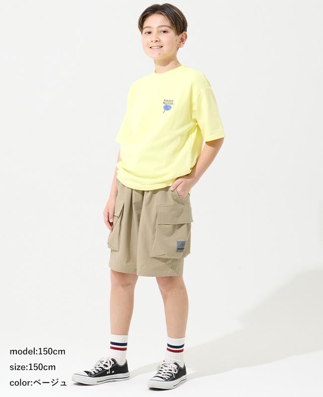 クリフメイヤー[公式] シアサッカーカーゴショーツ KIDS J2557828