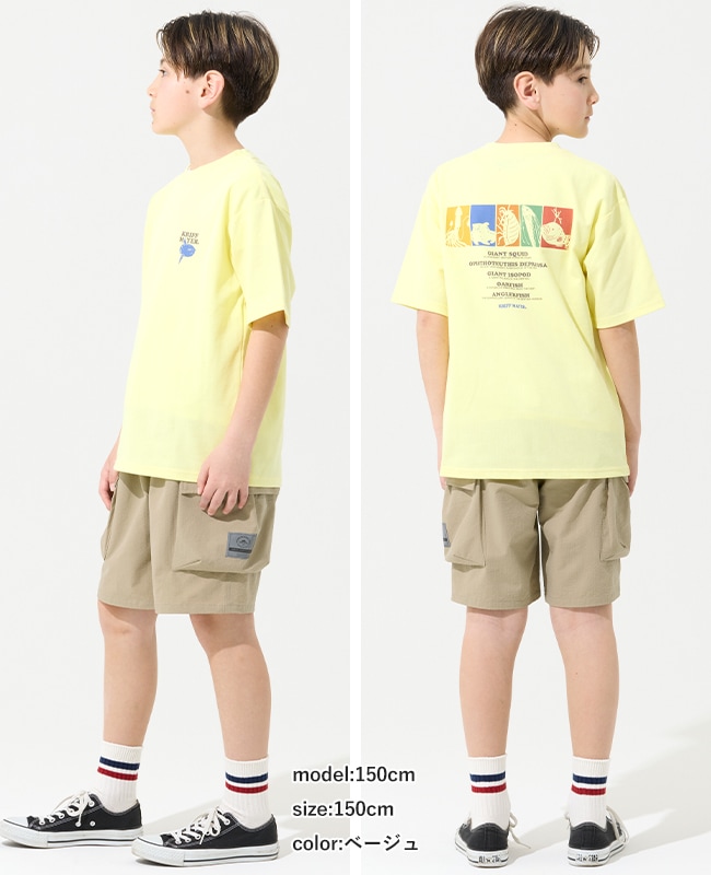 クリフメイヤー[公式] シアサッカーカーゴショーツ KIDS J2557828