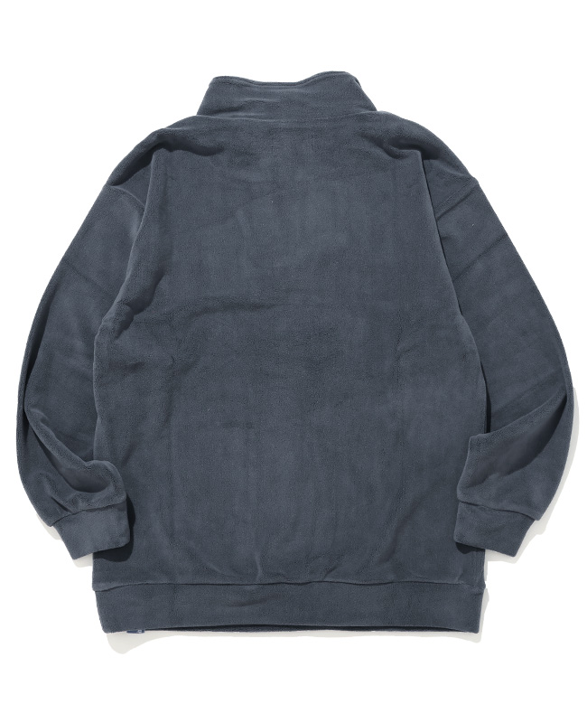 ちびバイ 毛玉バイバイ裏起毛裏毛】ビッグシルエット配色ステッチスウェット