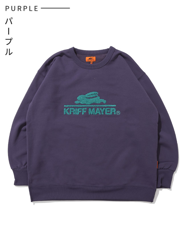 クリフメイヤー[公式] サガラ刺繍裏起毛クルー(ロゴ) LADYS W2527817