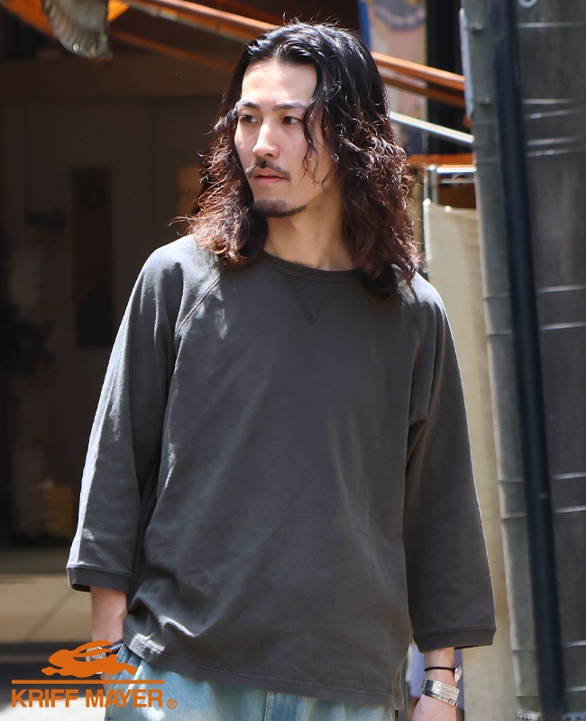 クリフメイヤー[公式] ピグメント七分袖ラグランTシャツ 2537205