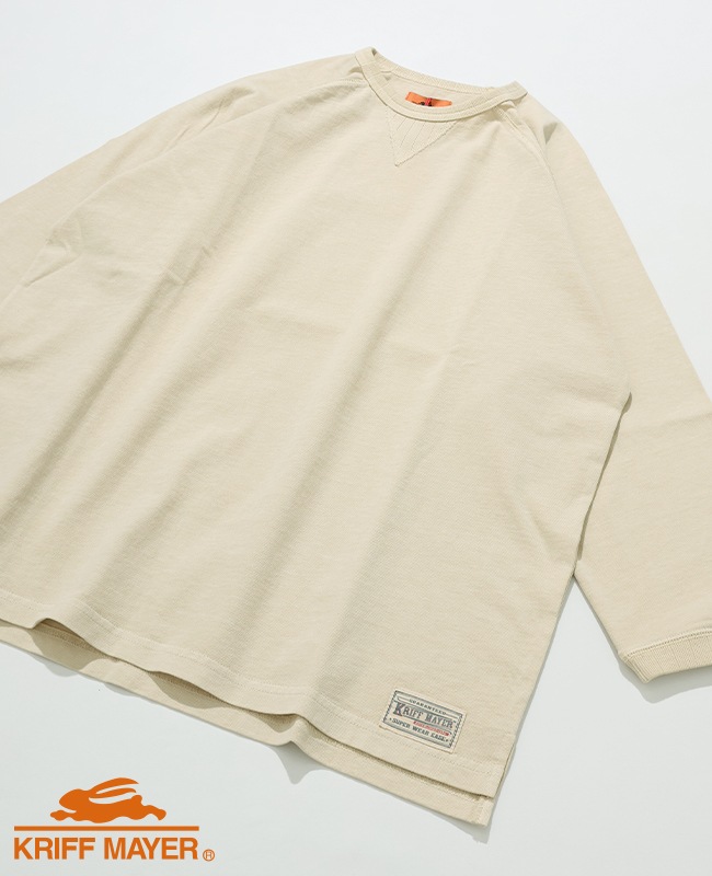 クリフメイヤー[公式] ピグメント七分袖ラグランTシャツ 2537205