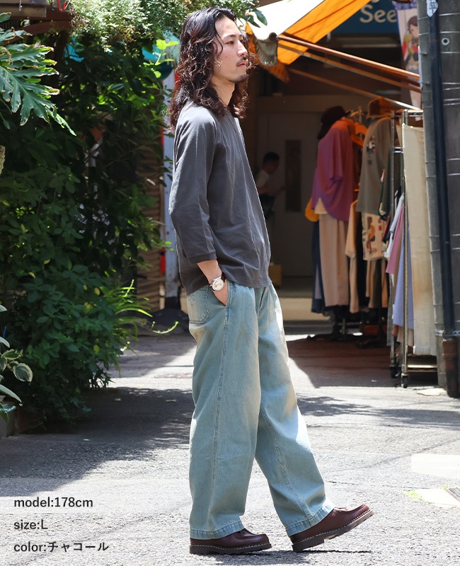 クリフメイヤー[公式] ピグメント七分袖ラグランTシャツ 2537205