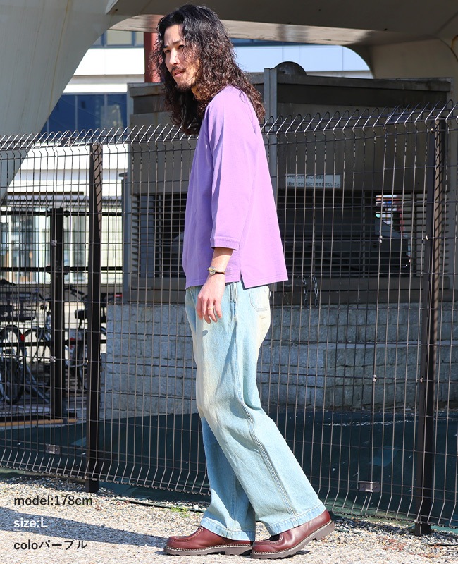 クリフメイヤー[公式] ピグメント七分袖ラグランTシャツ 2537205