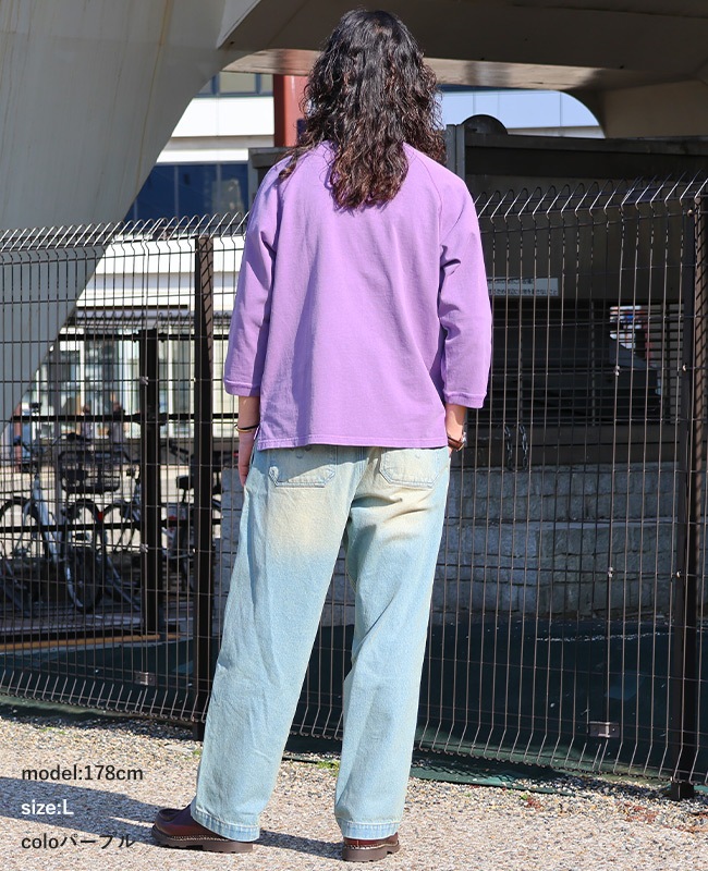 クリフメイヤー[公式] ピグメント七分袖ラグランTシャツ 2537205