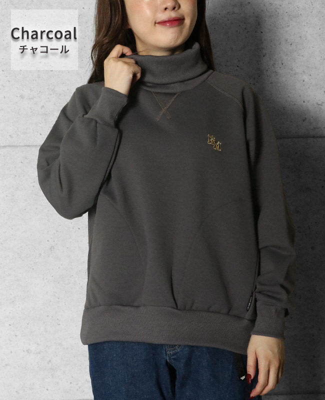 クリフメイヤー[公式] 裏起毛タートルネック LADYS 2427816L