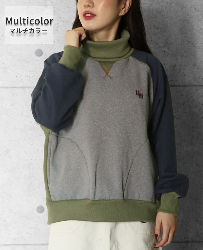 クリフメイヤー[公式] 裏起毛タートルネック LADYS 2427816L