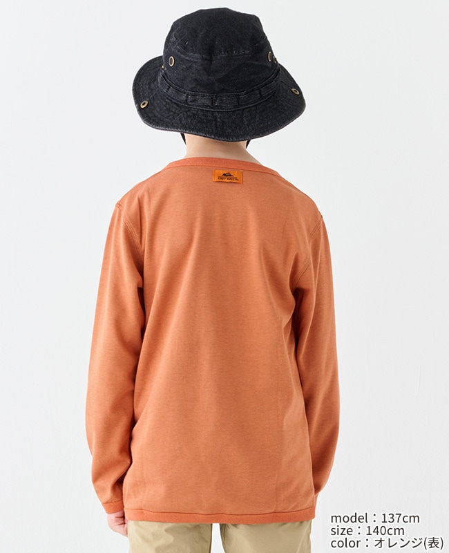 クリフメイヤー[公式] カラッとひっくりロンT KIDS J2437837