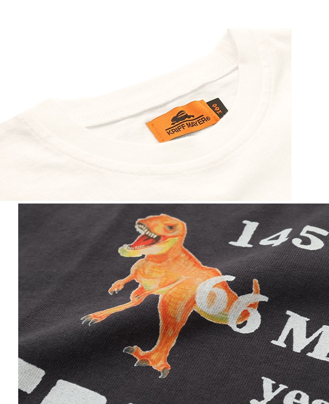 クリフメイヤー[公式] カラフルバックプリントT(恐竜) KIDS J2447852