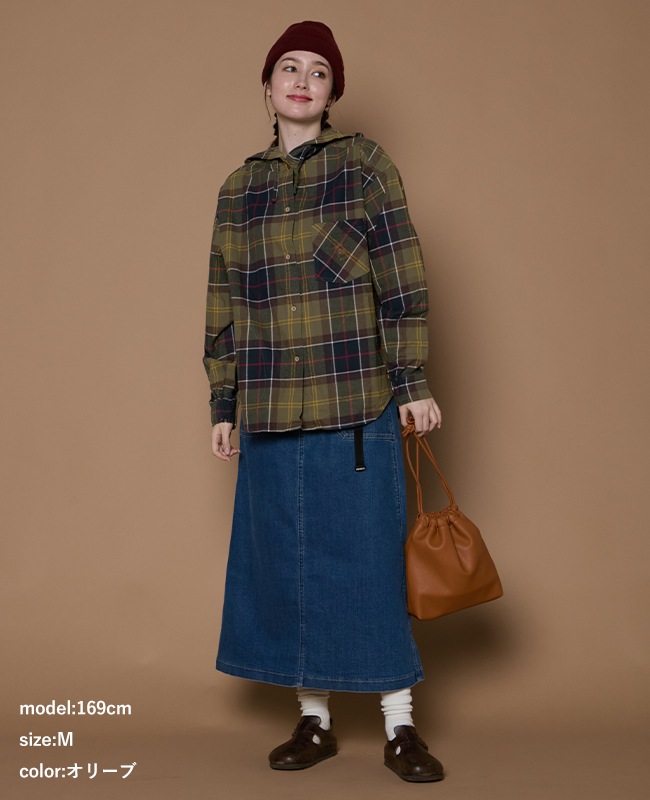 クリフメイヤー[公式] ビエラフードシャツ LADYS W2516304