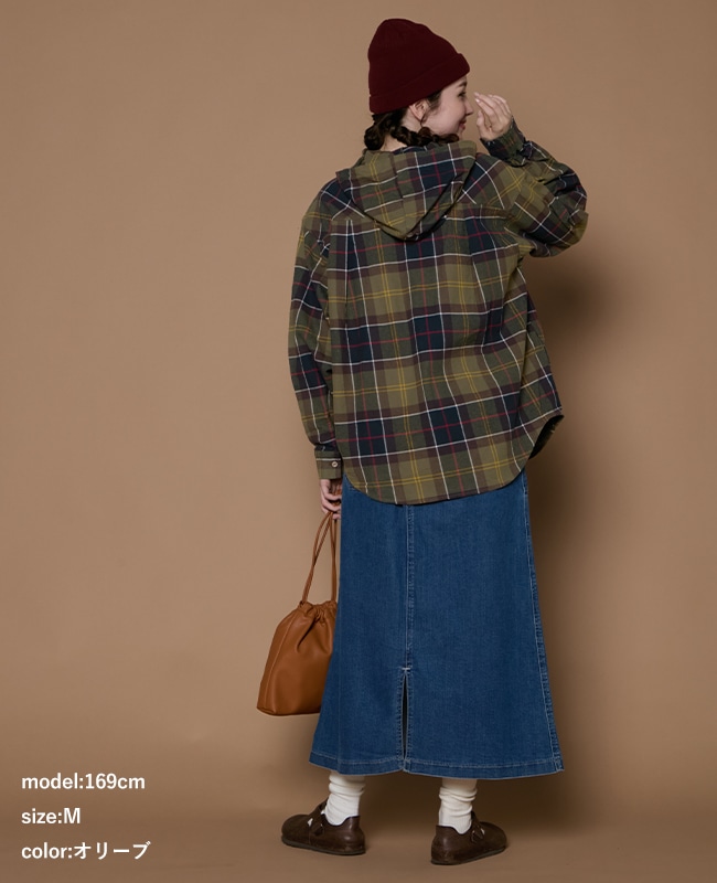 クリフメイヤー[公式] ビエラフードシャツ LADYS W2516304