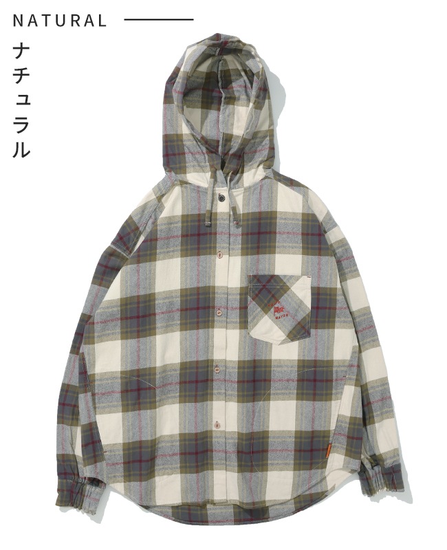 クリフメイヤー[公式] ビエラフードシャツ LADYS W2516304