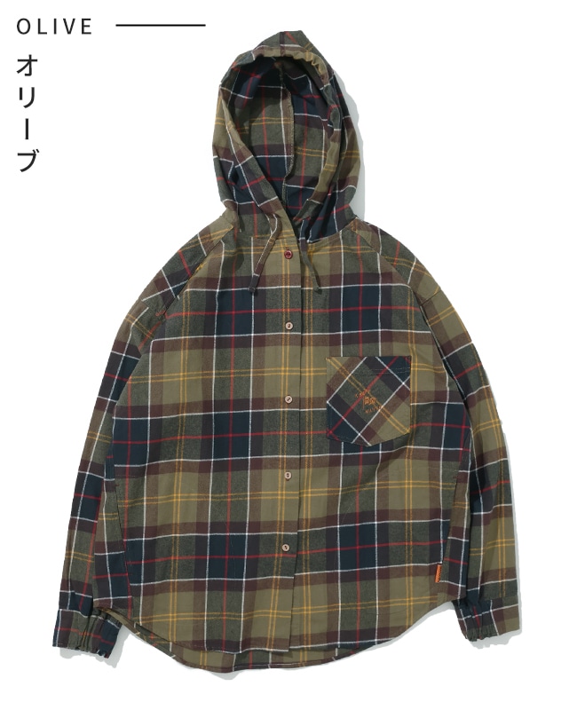 クリフメイヤー[公式] ビエラフードシャツ LADYS W2516304