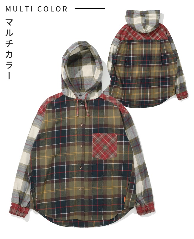 クリフメイヤー[公式] ビエラフードシャツ LADYS W2516304