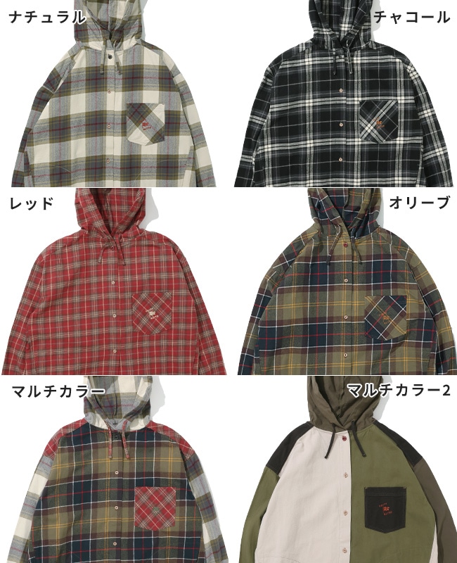 クリフメイヤー[公式] ビエラフードシャツ LADYS W2516304