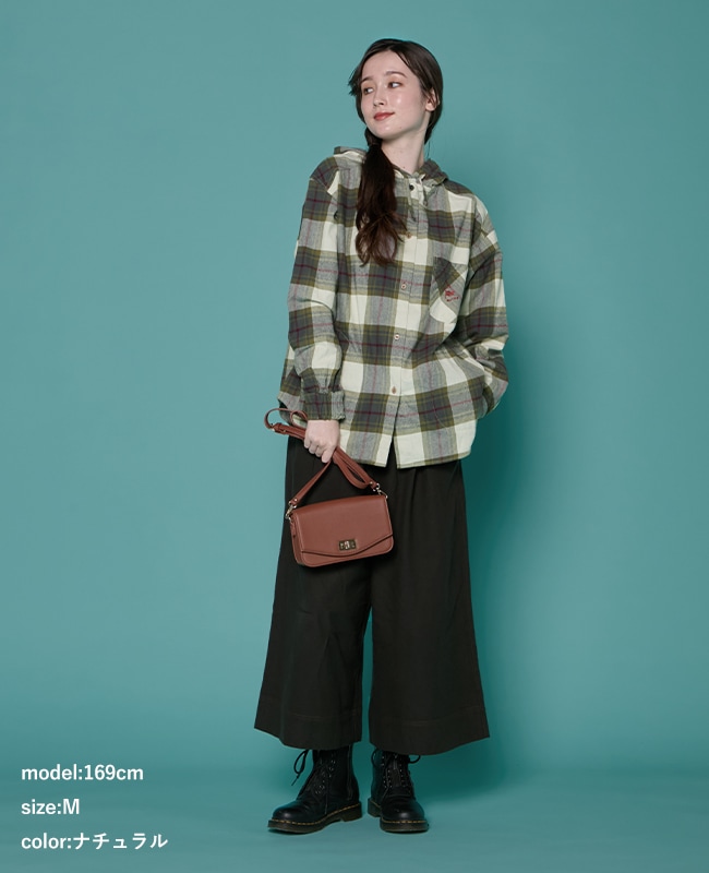 クリフメイヤー[公式] ビエラフードシャツ LADYS W2516304