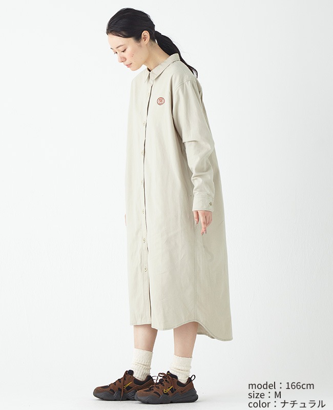 クリフメイヤー[公式] ビエラ無地シャツワンピ LADYS 2413505L | LADYS