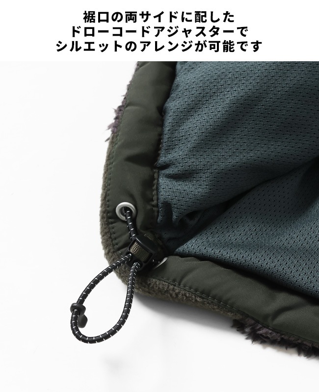 クリフメイヤー[公式] シャギーボアフードジャケット MENS 2414404