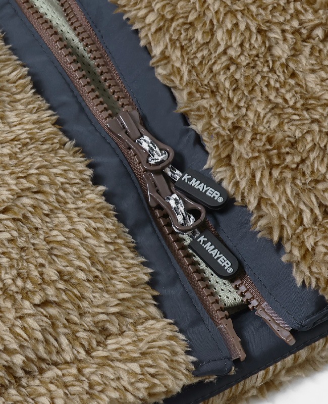 クリフメイヤー[公式] シャギーボアフードジャケット MENS 2414404