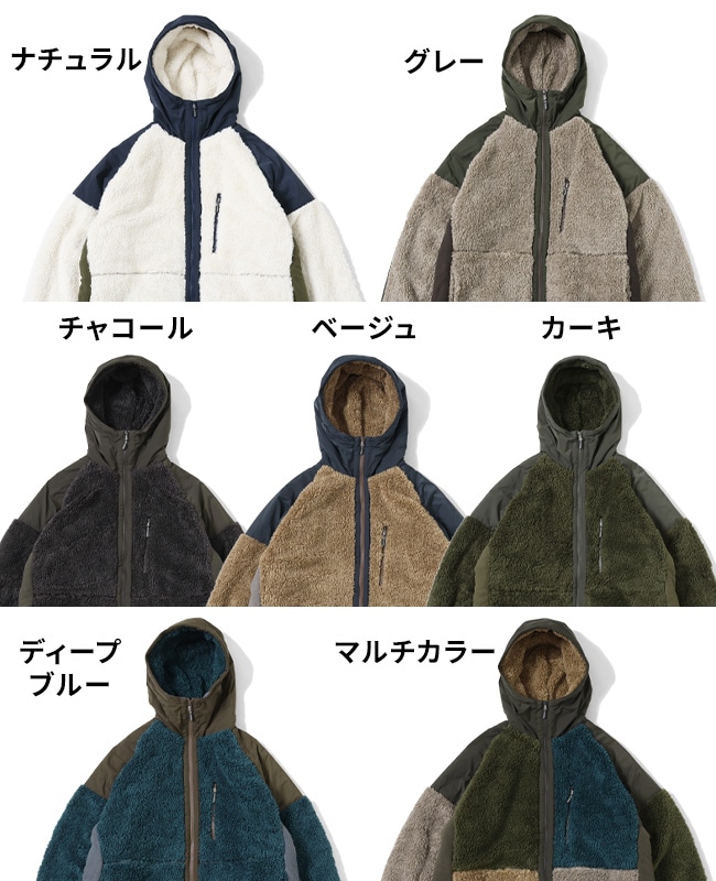 クリフメイヤー[公式] シャギーボアフードジャケット MENS 2414404