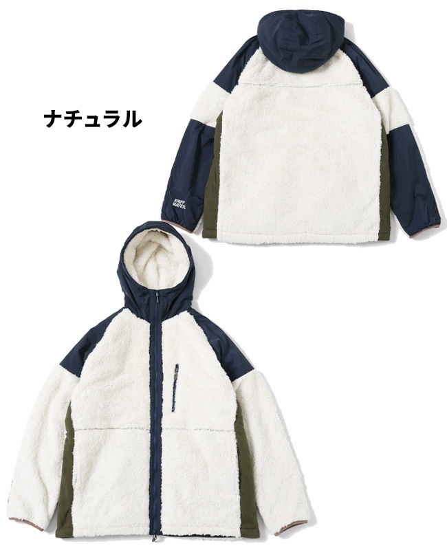 クリフメイヤー[公式] シャギーボアフードジャケット MENS 2414404