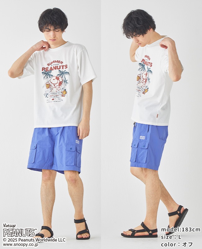 クリフメイヤー[公式] スヌーピープリントT(乾杯) MENS 2457828
