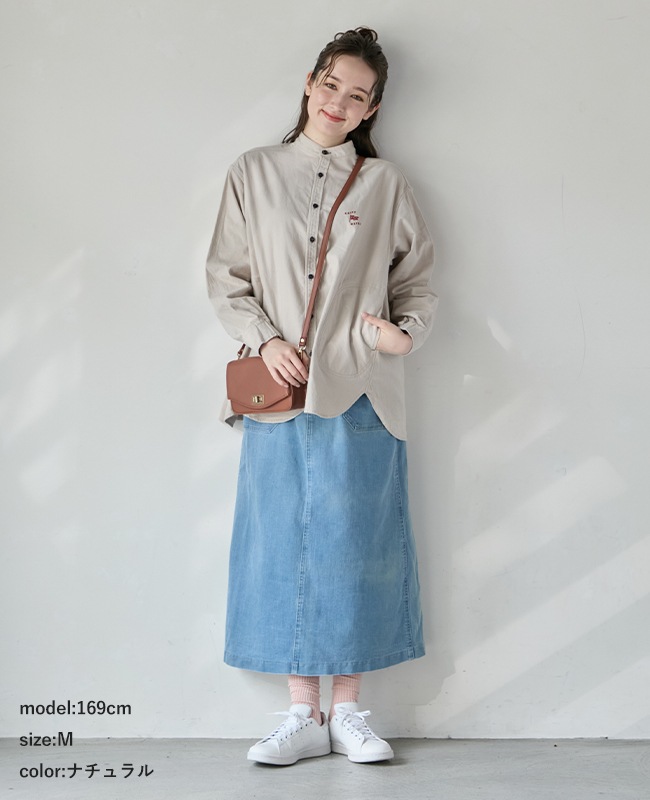 クリフメイヤー[公式] ビエラノーカラーシャツ LADYS W2516306