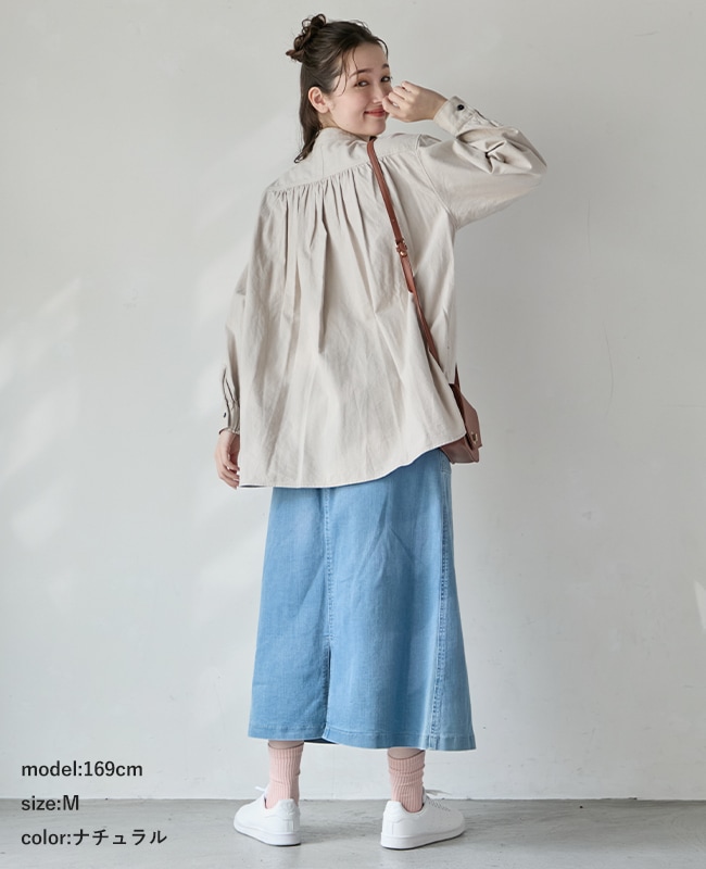 クリフメイヤー[公式] ビエラノーカラーシャツ LADYS W2516306