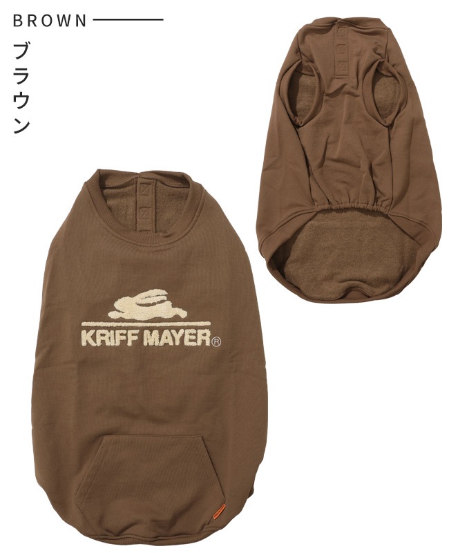 クリフメイヤー[公式] 裏起毛クルー(サガラロゴ) DOG D2527810