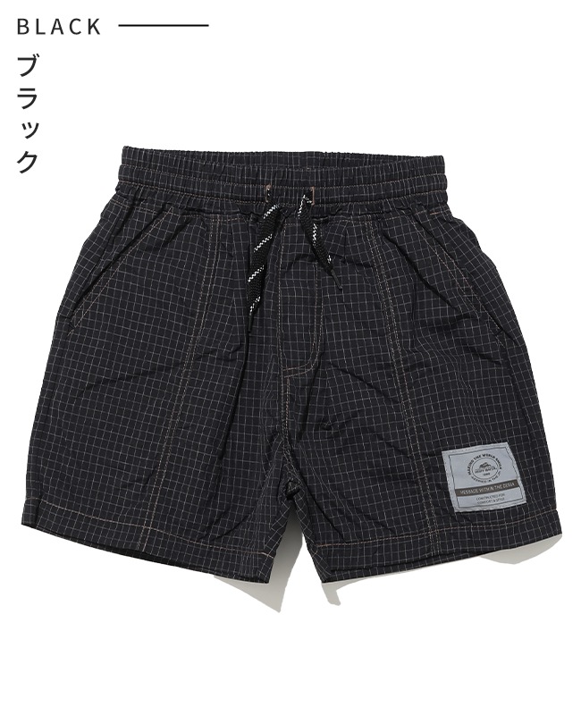 クリフメイヤー[公式] リップストップチェックショーツ KIDS J2547103