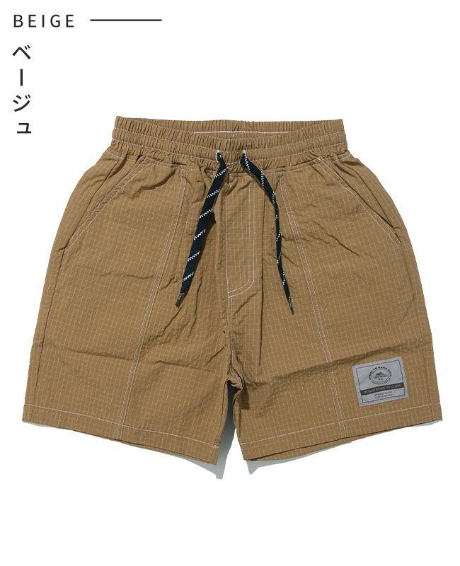 クリフメイヤー[公式] リップストップチェックショーツ KIDS J2547103