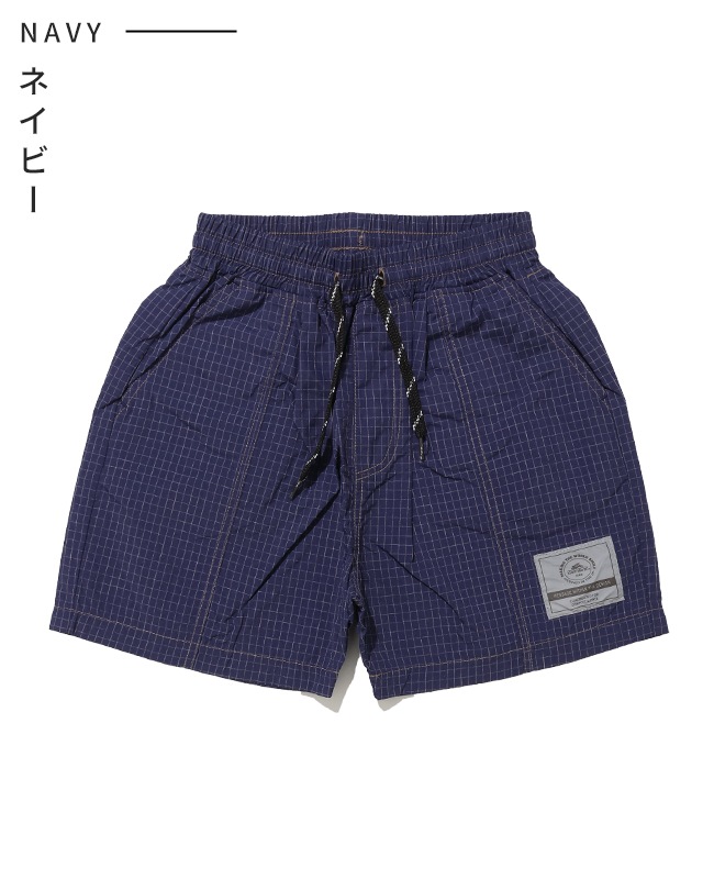 クリフメイヤー[公式] リップストップチェックショーツ KIDS J2547103
