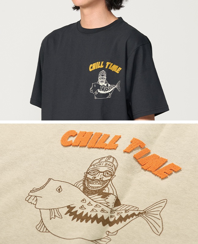 クリフメイヤー[公式] ウェットプロテクト刺繍Tシャツ(釣り) 2557807
