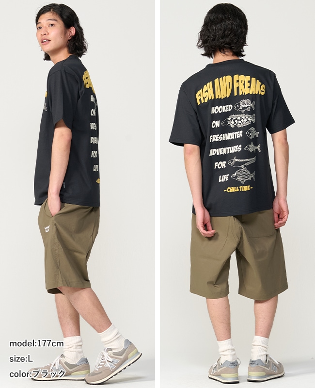 クリフメイヤー[公式] ウェットプロテクト刺繍Tシャツ(釣り) 2557807