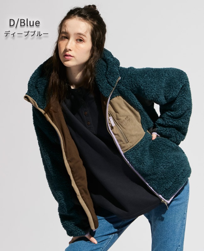 クリフメイヤー[公式] シャギーボアフードJK LADYS 2414411L