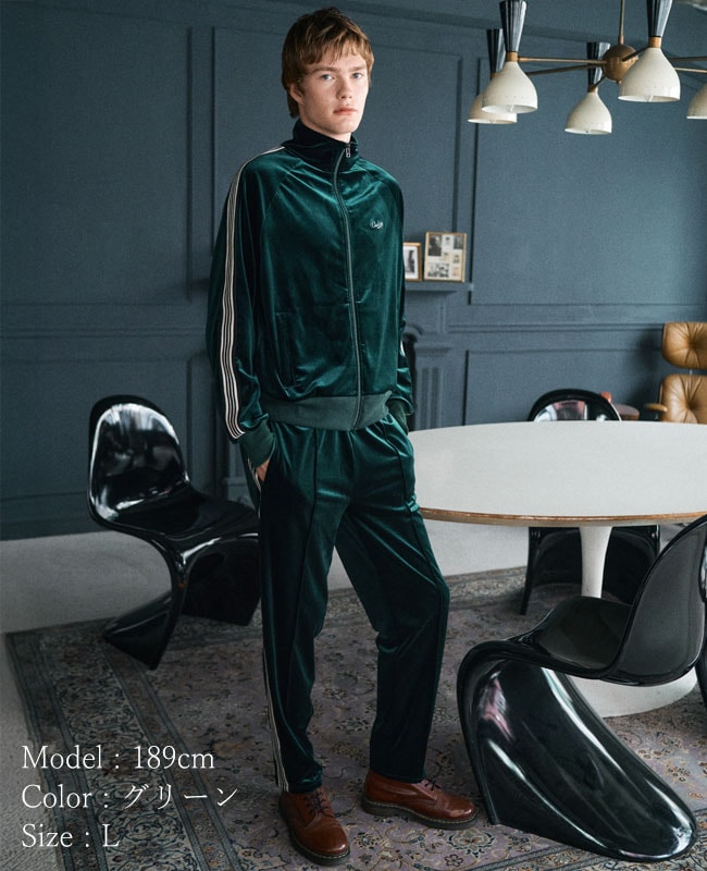 ベロアトラックジャケット MEN BU2625144 | MENS メンズ,アウター