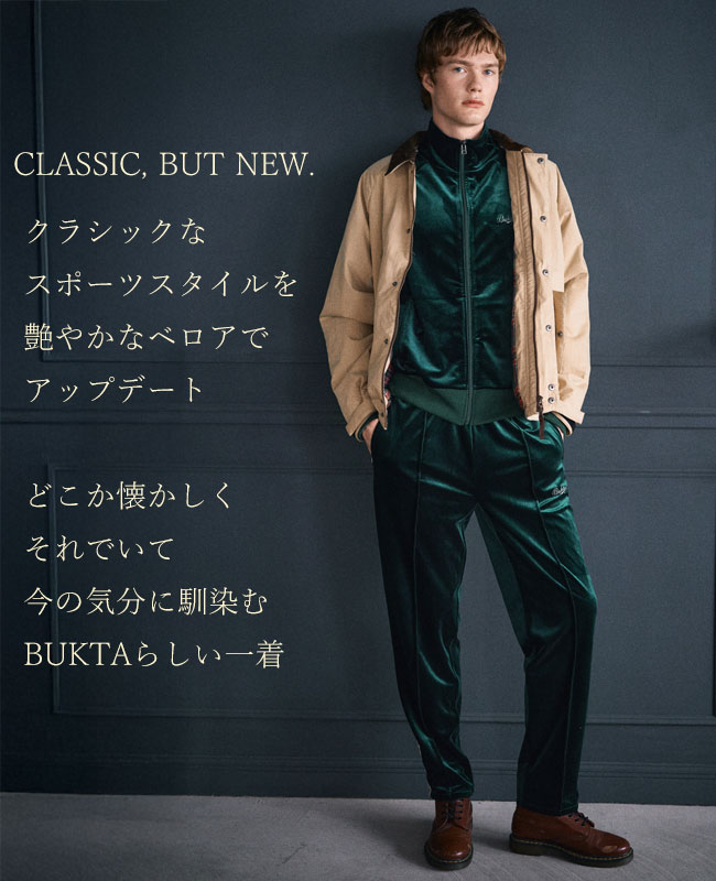 ベロアトラックジャケット MEN BU2625144