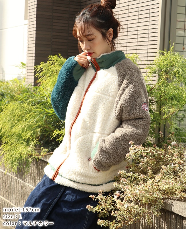 クリフメイヤー[公式] シャギーボアスタンドJK LADYS 2414413L